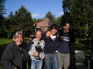Weerterbergen puzzeltocht winning team   